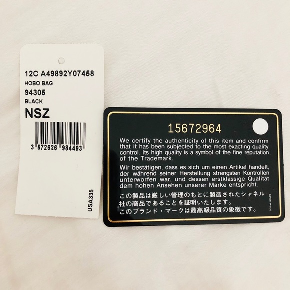 🖤❤️CHANEL Chain Around Lamb Quilted luxury hobo tote bag - Picture 9 of 10